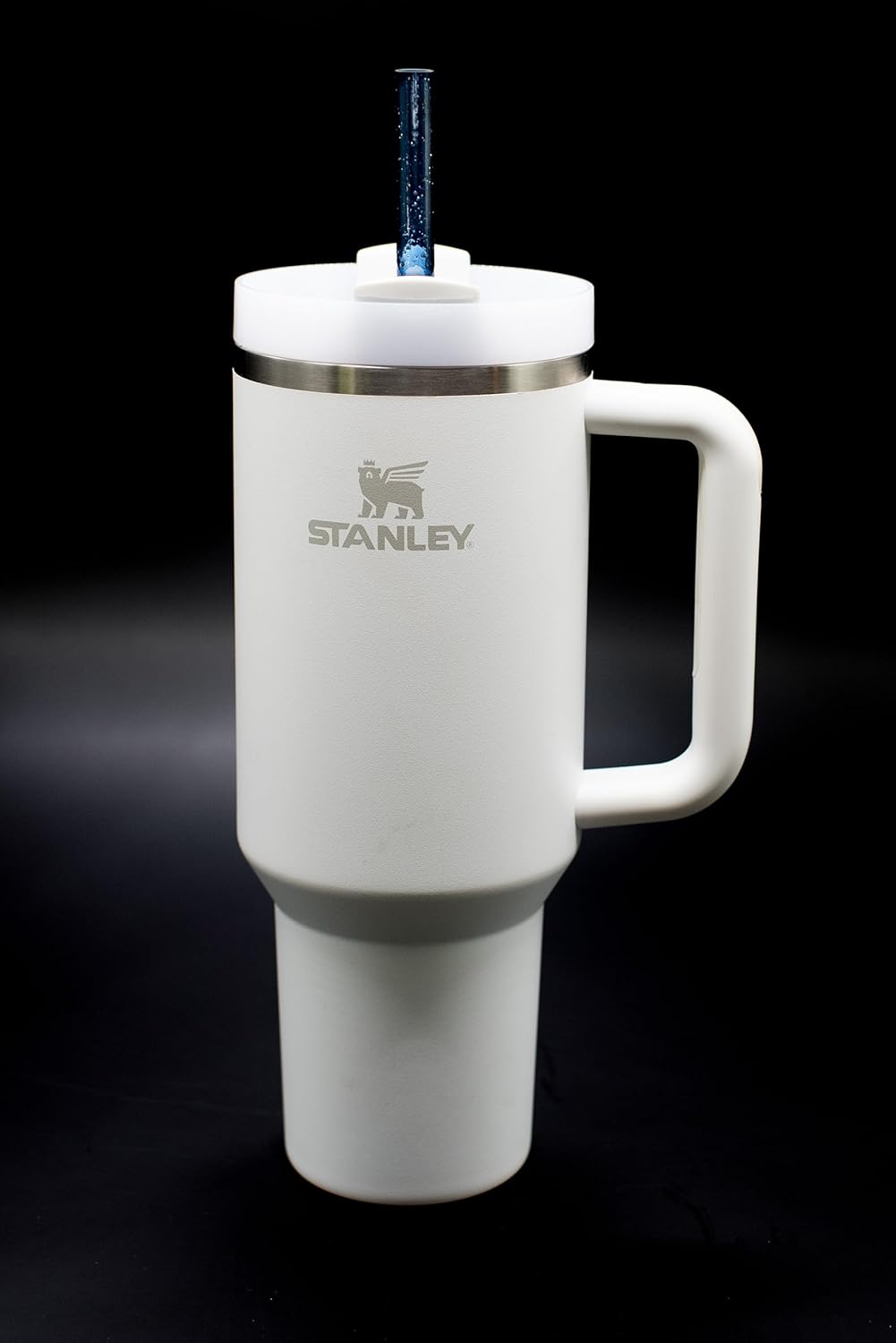Large Replacement Straws for Stanley 40 oz. & 60 oz. FlowState Cups Navy Sparkles