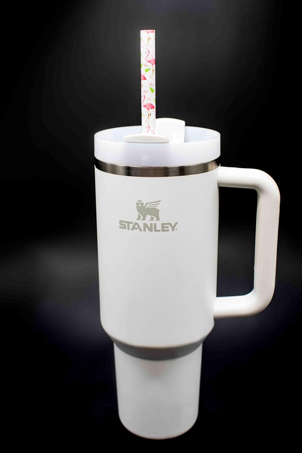 Large Replacement Straws for Stanley 40 oz. & 60 oz. FlowState Cups Flamingos