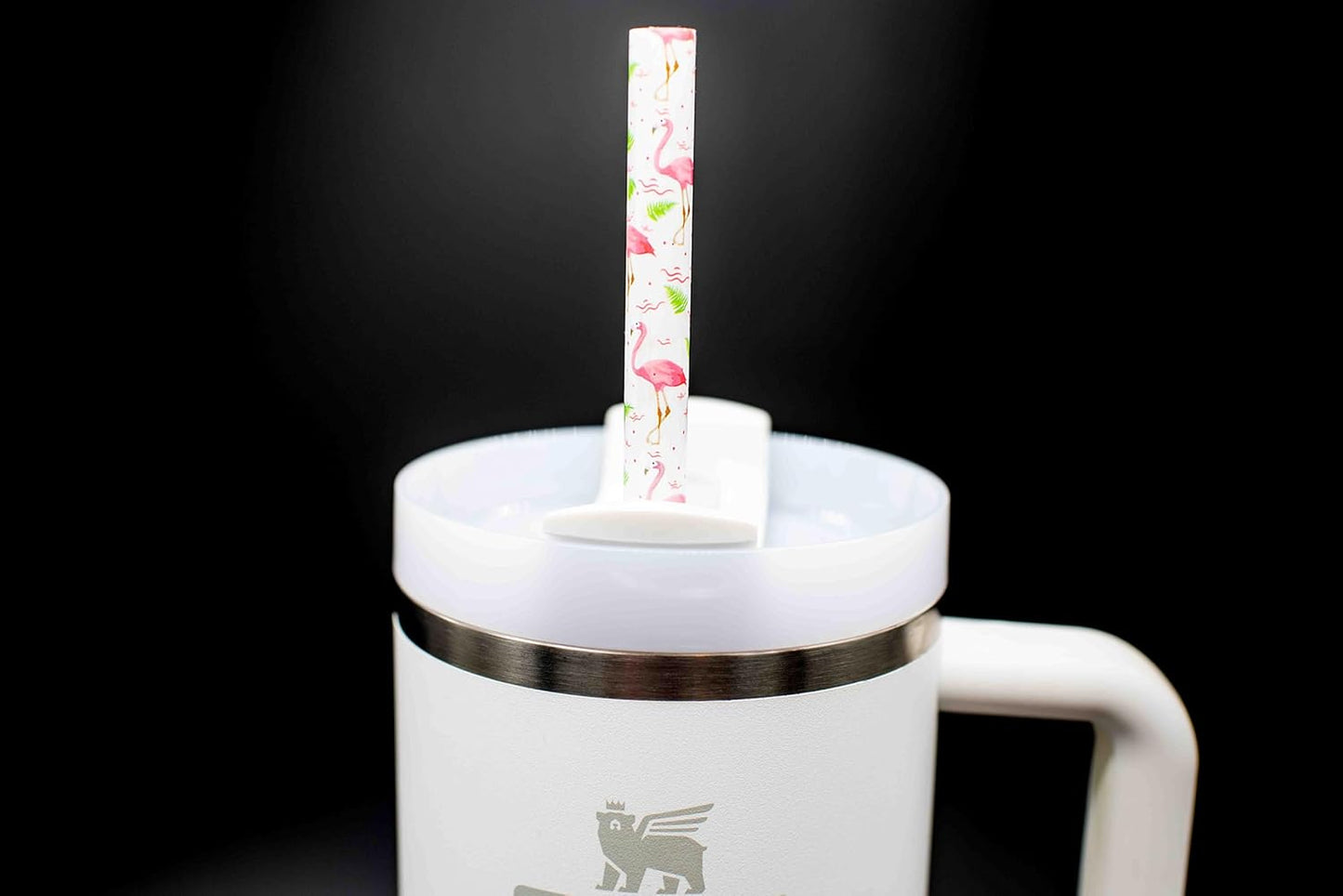 Large Replacement Straws for Stanley 40 oz. & 60 oz. FlowState Cups Flamingos