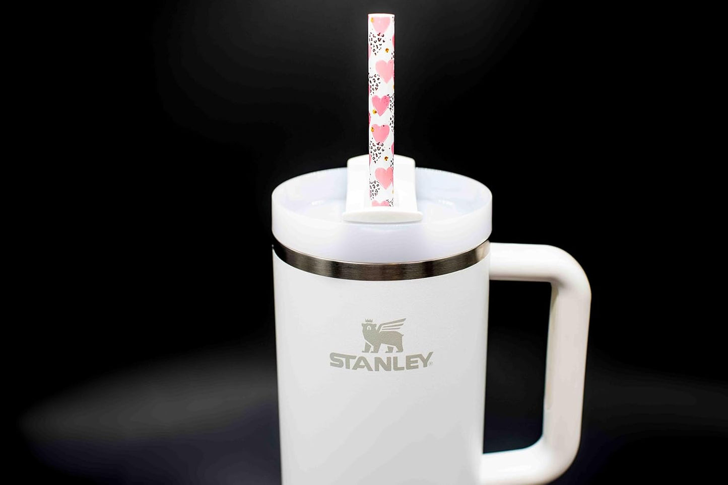 Large Replacement Straws for Stanley 40 oz. & 60 oz. FlowState Cups Hearts