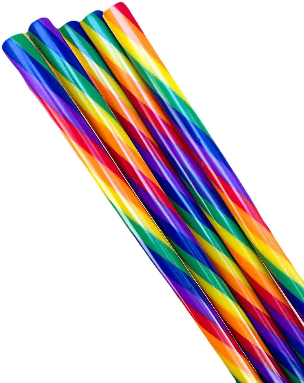 Large Replacement Straws for Stanley 40 oz. & 60 oz. FlowState Cups Rainbow