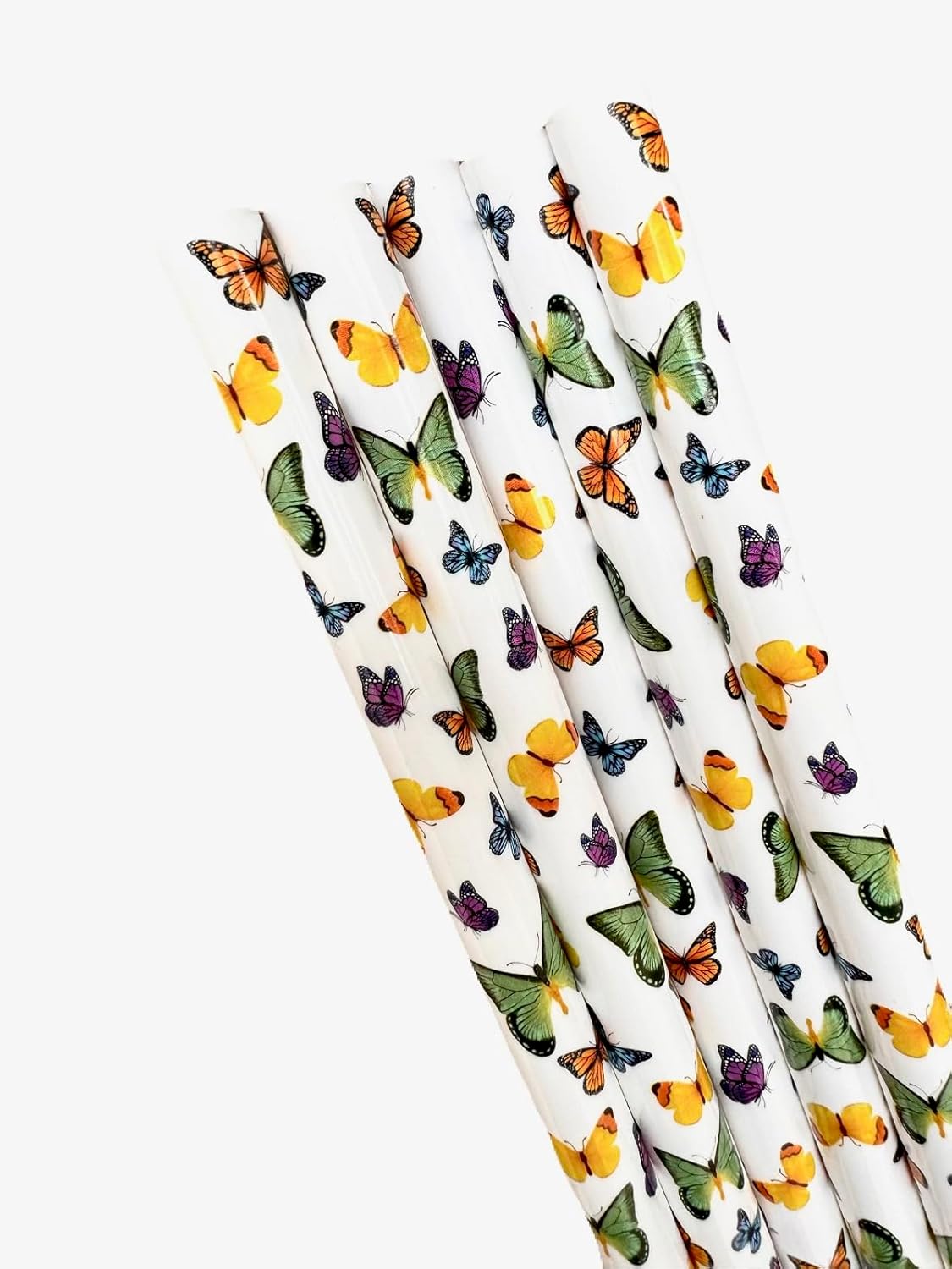 Large Replacement Straws for Stanley 40 oz. & 60 oz. FlowState Cups Butterflies