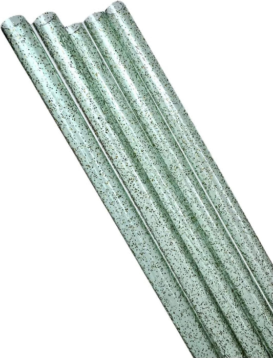Large Replacement Straws for Stanley 40 oz. & 60 oz. FlowState Cups Green Sparkles