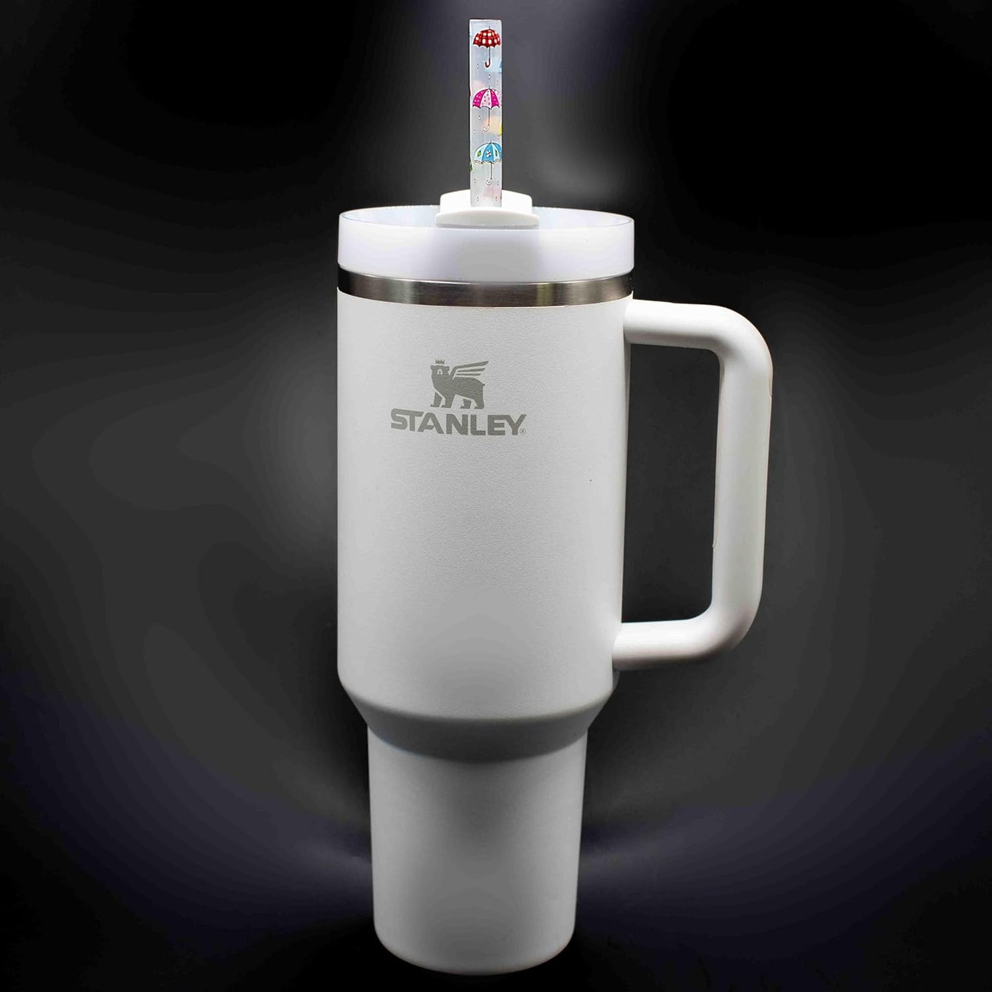 Large Replacement Straws for Stanley 40 oz. & 60 oz. FlowState Cups Umbrellas Clear
