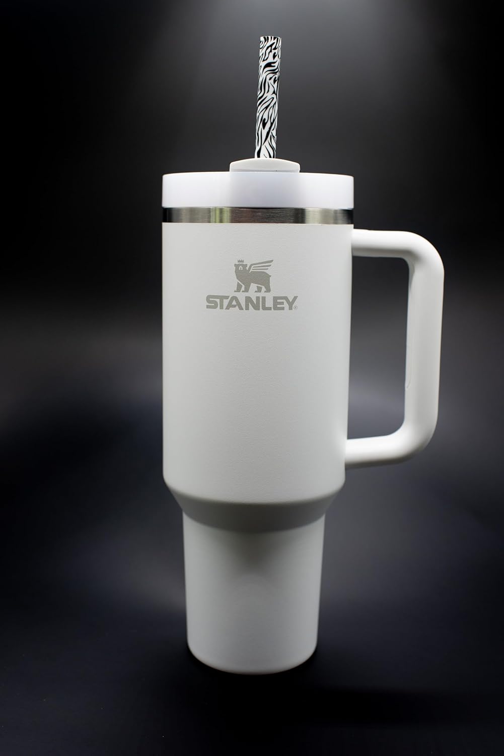 Large Replacement Straws for Stanley 40 oz. & 60 oz. FlowState Cups Zebra
