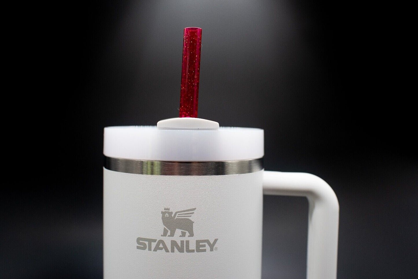 Large Replacement Straws for Stanley 40 oz. & 60 oz. FlowState Cups Pink Sparkles